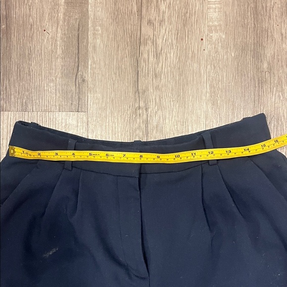 A&F Navy Wide-Leg Trousers - Picture 4 of 5